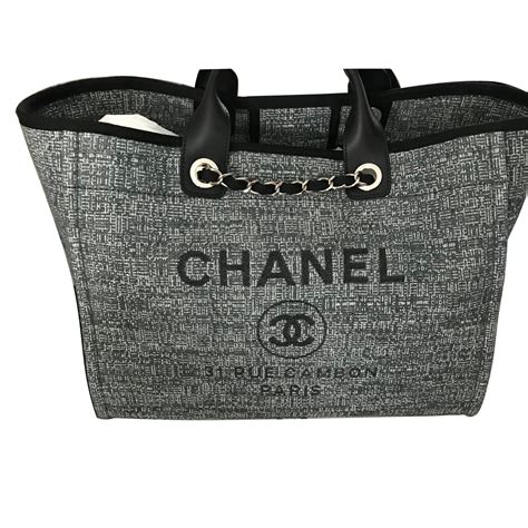 chanel beach bag 2018|chanel deauville large tote bag.